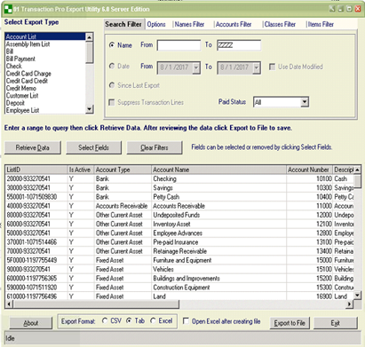 transaction pro importer registry