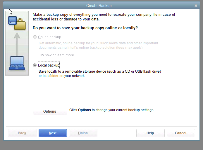 Backing Up Your QuickBooks File – Ticket System & Knowledgebase