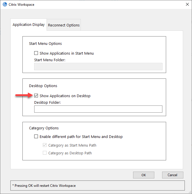 citrix workspace hotkeys